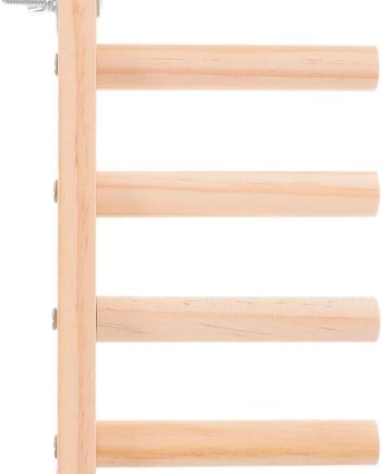 Multi-Level Wooden Cat Stairs Wall-Mounted Cat Climbing Frame Play Platform Indoor Outdoor Furniture 6-Step Ladder for