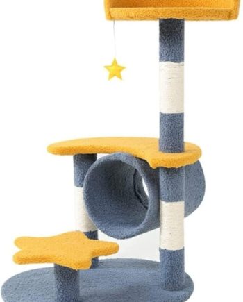 Pet Climbing Frame Multi-Function Cat Climbing Shelf Cat Scratching Board Funny Cat Supplies