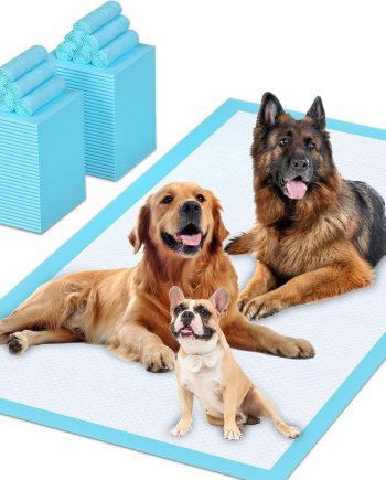 Puppy Pads Extra Large 32"x40" 40 Count, Pee Pads for Dogs & Cats, Disposable Thicken Pet Training Pads for Doggie Rabbits, Incontinence Underpads Ultra Absorbent & Quick-Dry, Leakproof Potty Pad